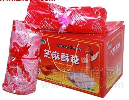 箱装芝麻酥糖