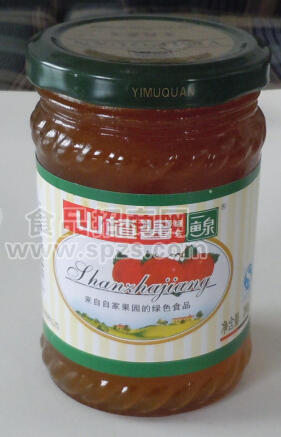 山楂酱罐头