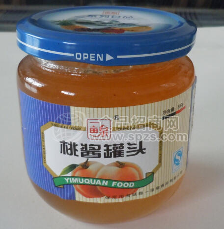 一亩泉桃酱罐头