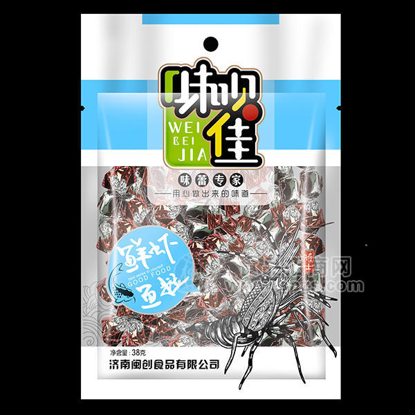 水產(chǎn)品系列.味唄佳 鮮蝦魚(yú)粒38g