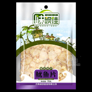 水产品系列.味呗佳 鱿鱼片70g