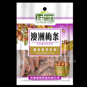 凉果系列.味呗佳 澳洲梅条78g