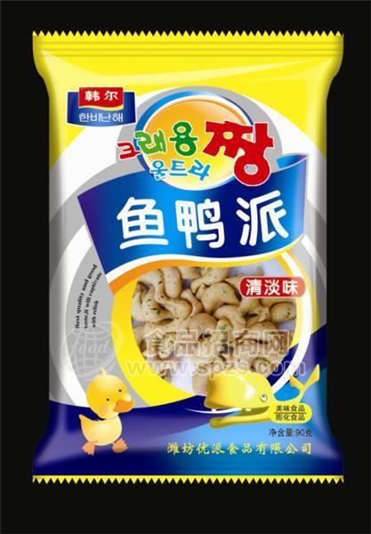 鱼鸭派清淡味90克