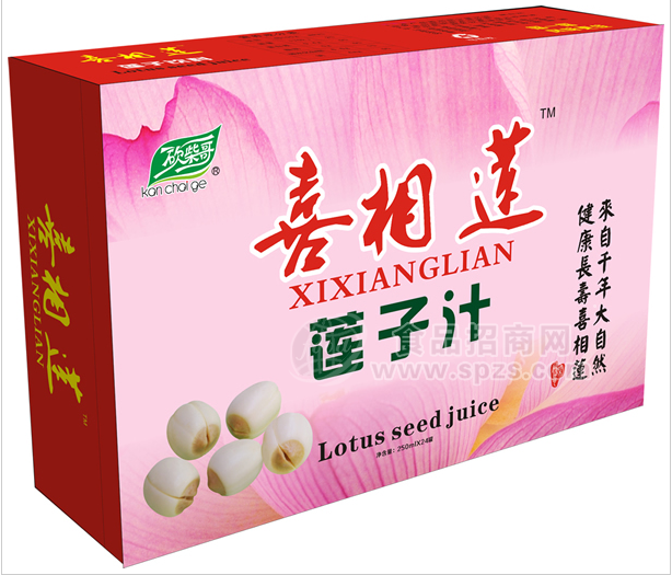 250ml莲子汁箱装