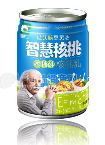 智慧核桃乳木糖醇-罐装