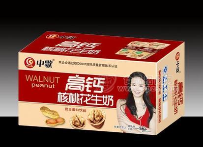 高钙核桃花生奶