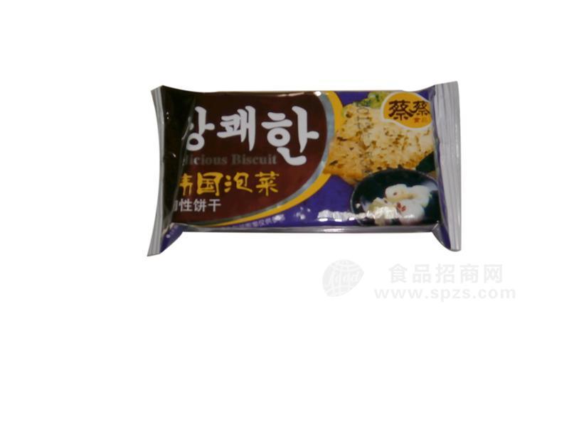 韩国泡菜韧性饼干