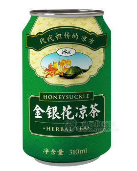 冰點金銀花涼茶罐裝