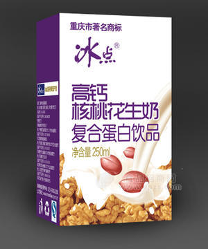 冰点高钙核桃花生奶