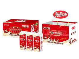 青岛初元系列-大红枣牛奶礼盒招商