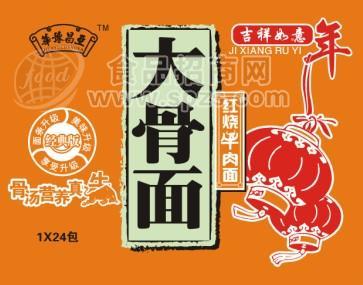·大骨面  红烧牛肉面1x24包 