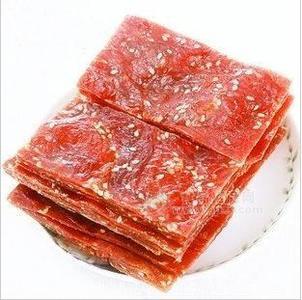 香辣猪肉干100克