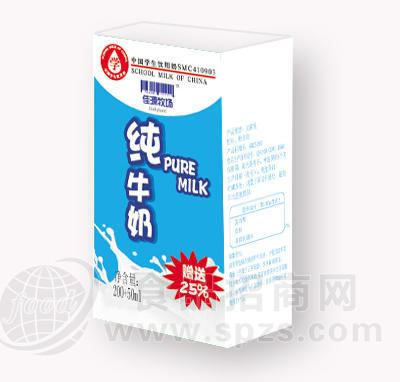 学生纯牛奶