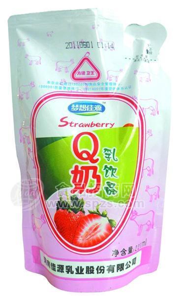 草莓Q奶221ml