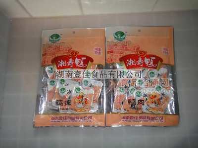 120g袋裝鴨肉，湖南壹佳 休閑食品系列香辣鴨肉