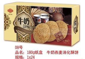 高纖維，低糖 牛奶燕麥消化餅