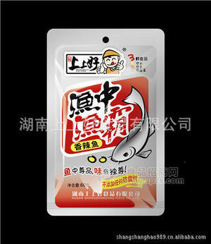 周記上上好漁中漁霸精裝60克*80包“香辣味”風味魚制品