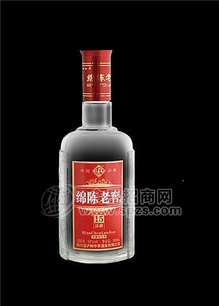 綿陳老窖15年淡雅500ml52°