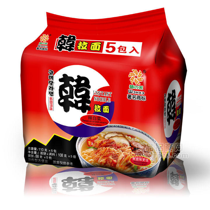 供應(yīng)韓國進(jìn)口食品  盛之和辣白菜方便面