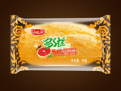 多滋蛋糕蜂蜜西柚