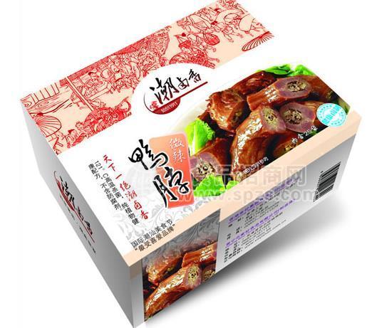 潮卤鸭脖（盒装）