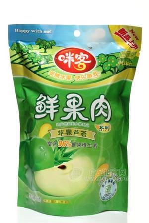 咪客鮮果肉便攜裝蘋果蘆薈75g.