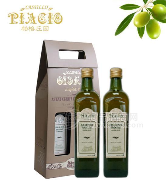 帕格特级初榨橄榄油精装礼盒750ml×2