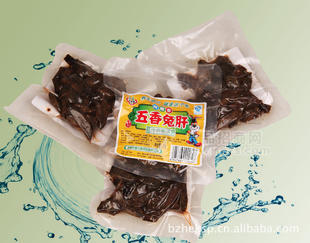 大量 批發(fā) 休閑食品 80g 五香兔肝 肉食品加工廠