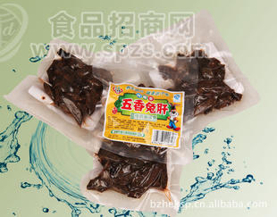 大量 批发 休闲食品 80g 五香兔肝 肉食品加工厂