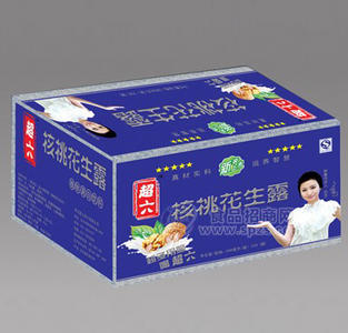 超六核桃花生露礼盒