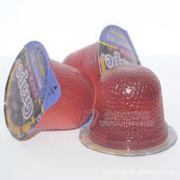 【厂家直销】葡萄味果冻  各种口味果冻 休闲食品  厦门草芝堂