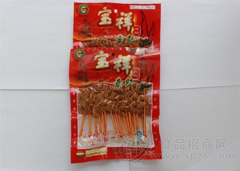 宝祥爆椒素肠80克5