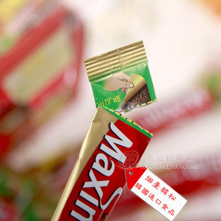 供应韩国麦鑫麦馨原味咖啡 烟台韩松韩国进口休闲食品