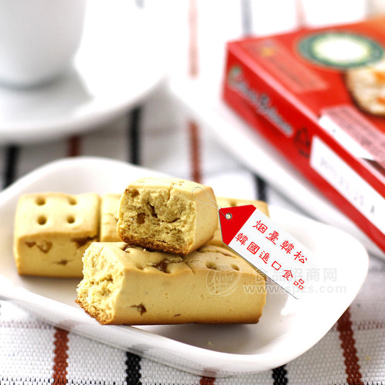 供应韩国海太低卡路里饼干76g 水果味 减肥代餐饼干