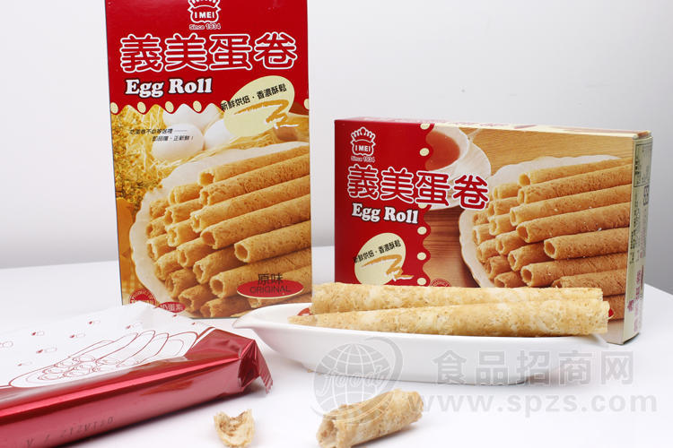 台湾休闲食品 义美 原味蛋卷