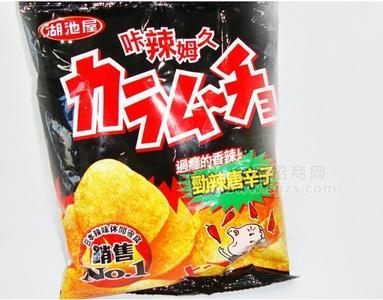 臺灣進口食品 休閑零食 卡辣姆久洋芋片 香辣味薯片