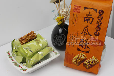 台湾进口休闲食品 台湾四秀-南瓜酥 饼干