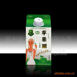 供應/代理/招商綠之源500ml屋頂盒木糖醇蘋果醋健康飲品