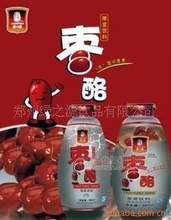 混批/代理加盟绿之源420ml枣酪能量饮料