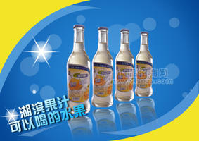 玻璃瓶梨汁飲料260ml