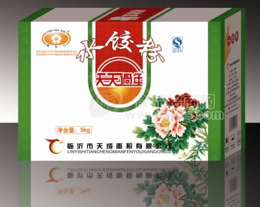 天成面粉廠  天天過(guò)年水餃禮品裝  櫻花雪品牌系列面粉