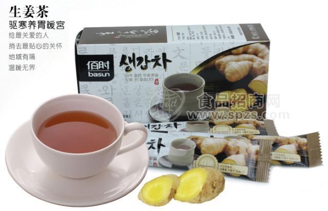 韓國(guó)進(jìn)口佰時(shí)養(yǎng)生茶生姜茶早餐飲品