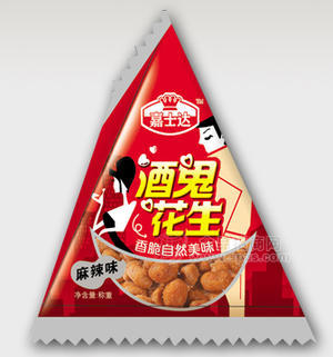 嘉仕達(dá)酒鬼花生麻辣味三角包