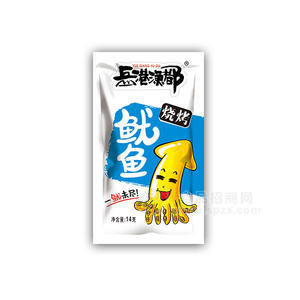 岳港漁都 魷魚 燒烤味 14g