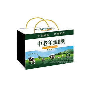 中老年低脂型無蔗糖飲品