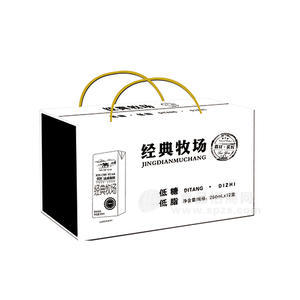 經(jīng)典牧場(chǎng)低糖飲品250mlx12盒