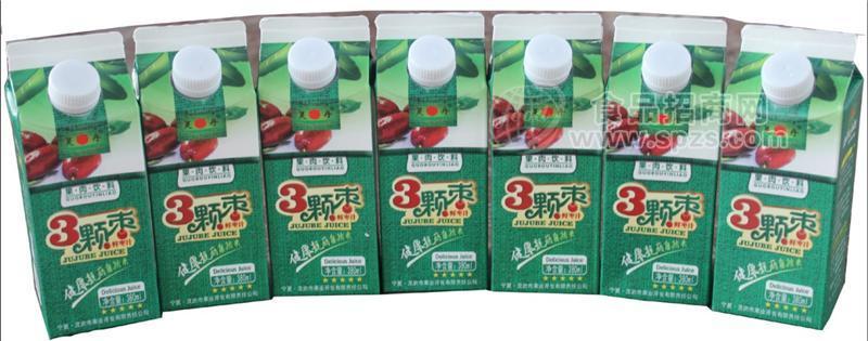 3颗枣鲜枣汁380ml