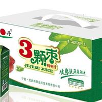 3颗枣鲜枣汁380mlx8瓶
