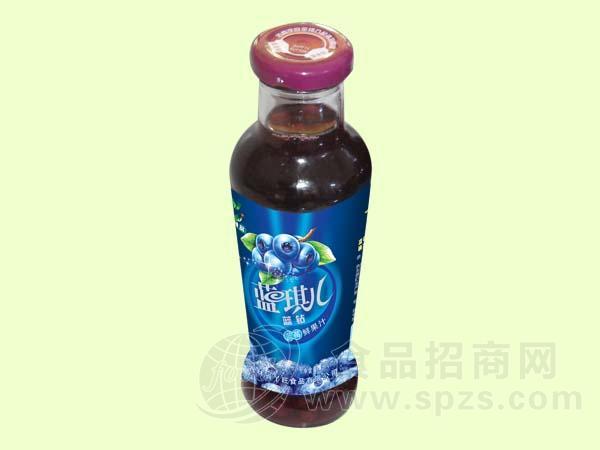 蓝琪尔蓝钻蓝莓鲜果汁