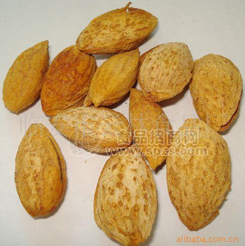 特产零食干果批发 杏仁批发 手剥巴旦木 薄皮带壳杏仁